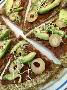 Cauliflower pizza crust