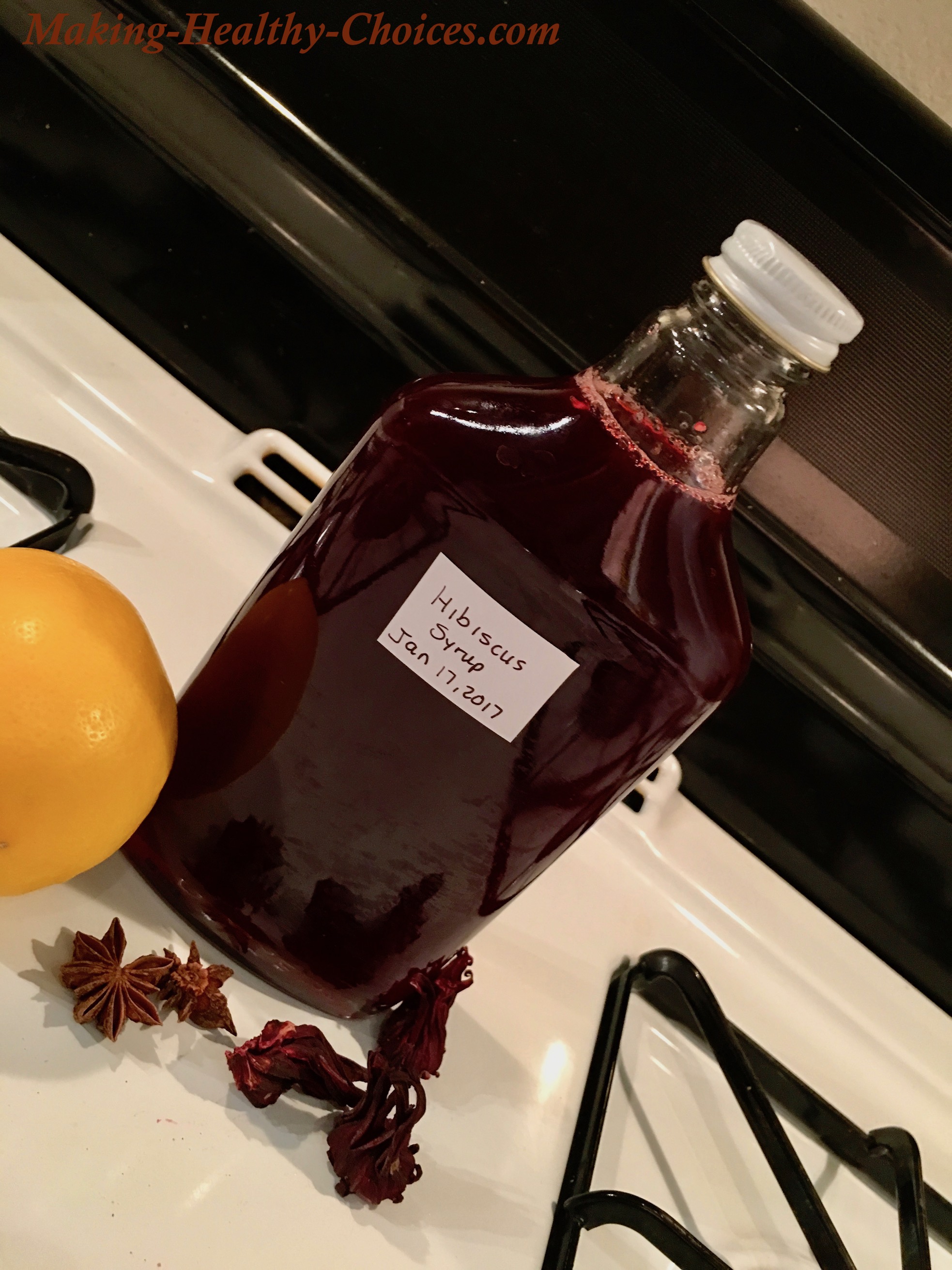 Hibiscus Syrup