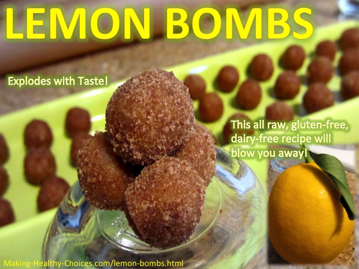 Lemon Bomb Energy Balls