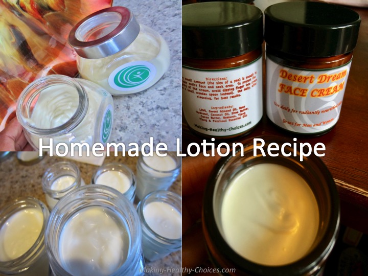 Homemade Lotion Recipe