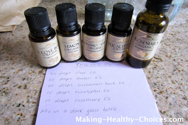 Thieves Oil Recipe - DIY Essential Oil Blend for Protection