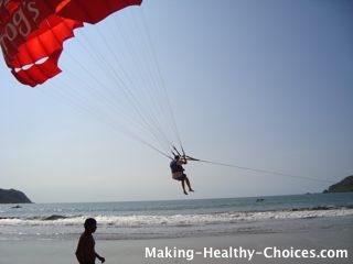 Parasailing