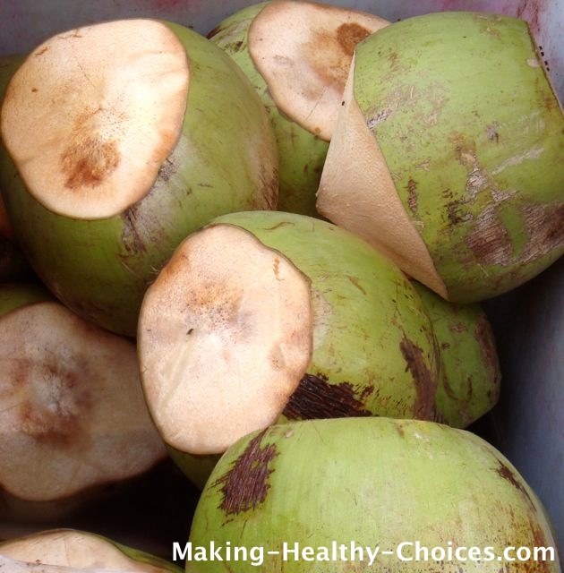 Fresh Young Coconuts