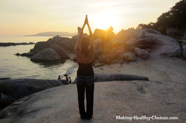 Yoga at Sunset