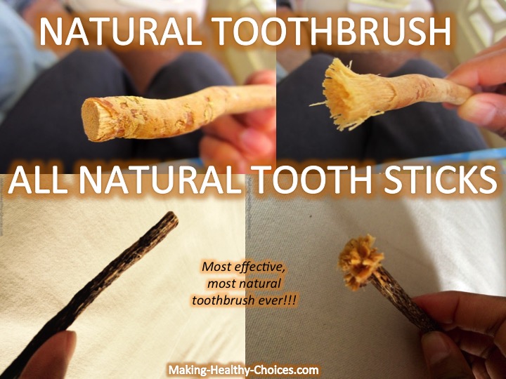 Natural Toothbrush Tooth Sticks