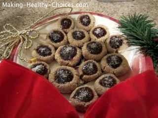 Thumbprint Xmas Cookies