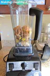 Ginger in the Blender